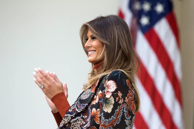 Melanija Tramp 2017. godine