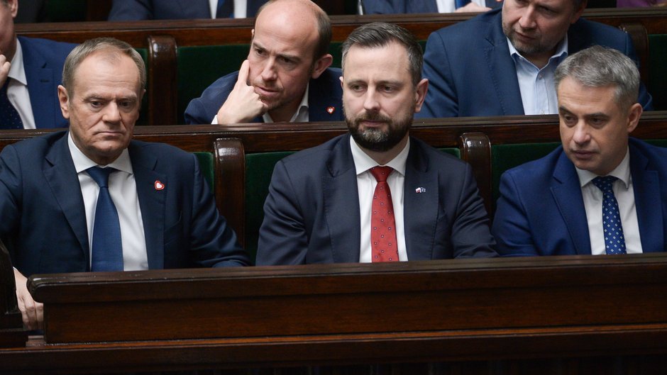 Donald Tusk, Władysław Kosiniak-Kamysz, Krzysztof Gawkowski