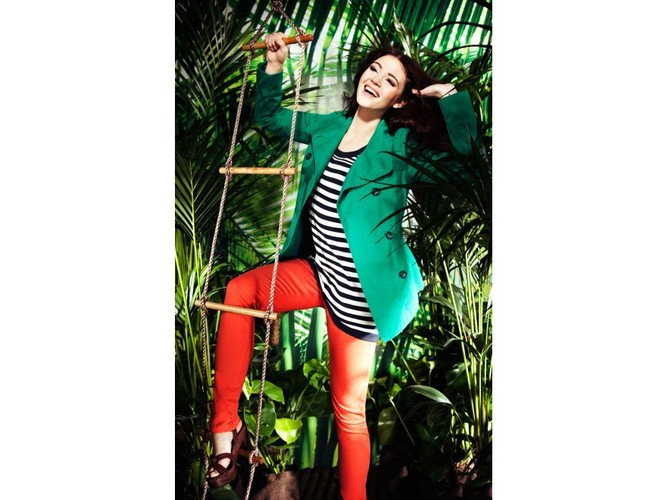 Honorata Skarbek w kampanii marki Moodo na sezon wiosna/lato 2012