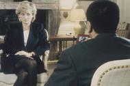Księżna Diana udziela wywiadu Martinowi Bashirowi w Kensington Palace, 5 listopada 1995 r.