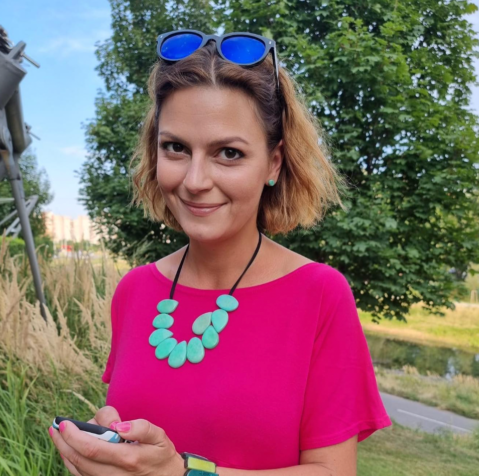 Herečka Lujza Garajová-Schrameková.
