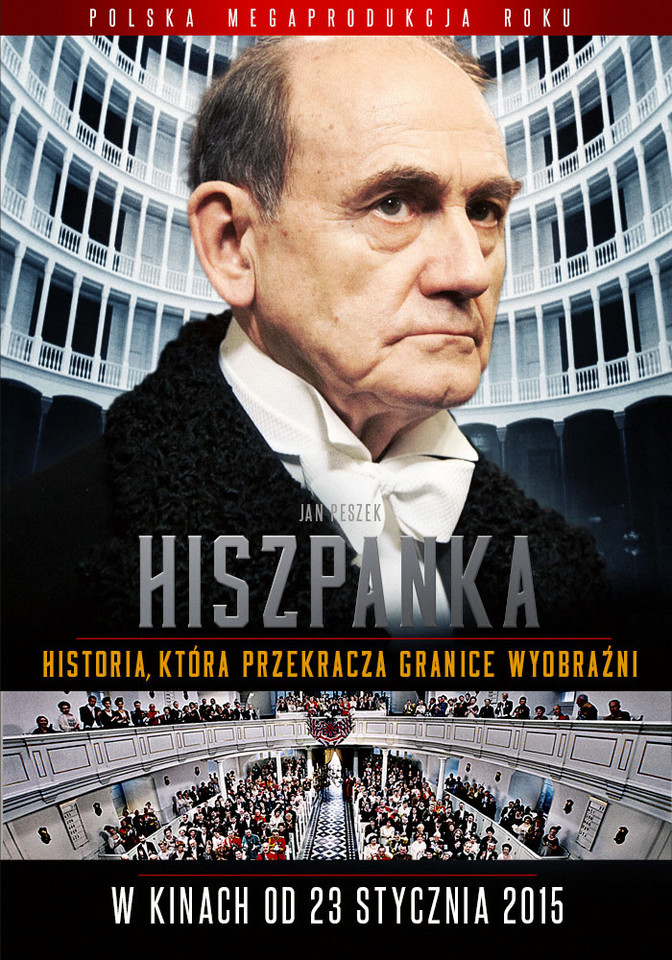 "Hiszpanka" - plakat