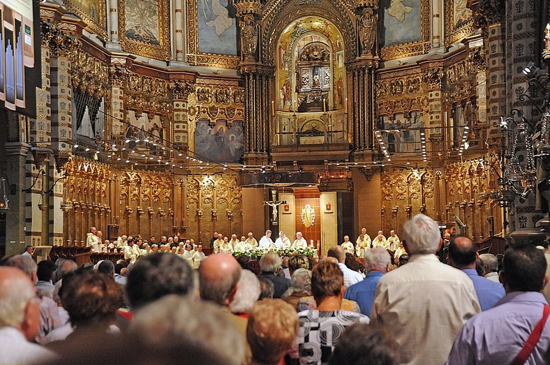 Montserrat, klasztor, Czarna Madonna