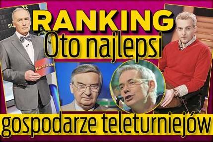 Ranking gospodarzy teleturniejów. Sprawdź