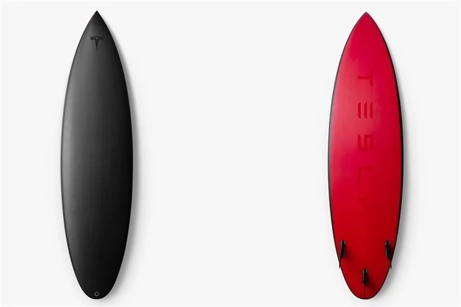 Tesla Surfboard