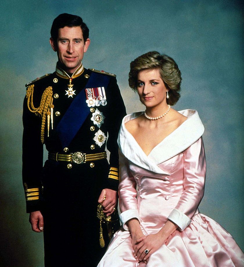 Księżna Diana i książę Charles