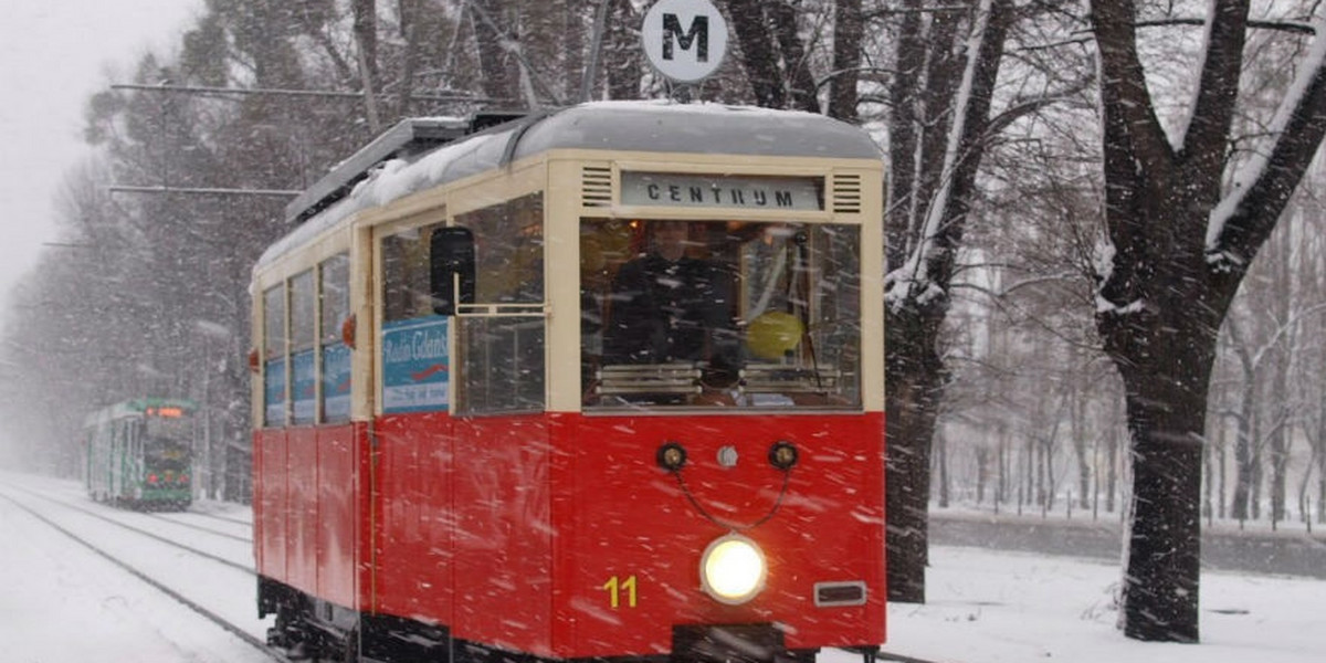 Mikołajkowy tramwaj