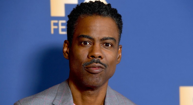 American comedian and actor Chris Rock