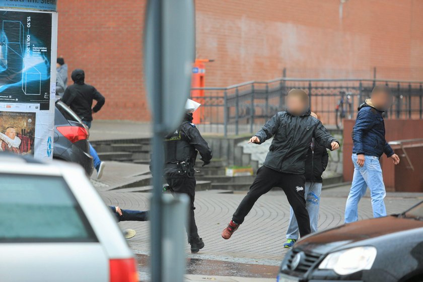 Zamieszki w Łodzi. Policja zatrzymała 24 osoby