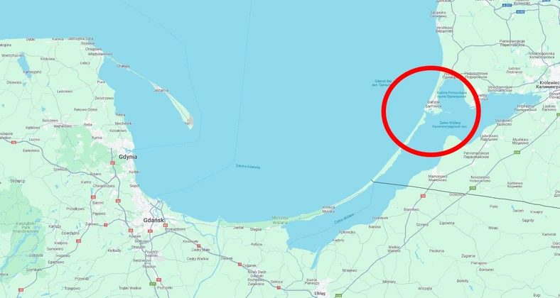 Uszkodzony okręt stacjonował niedaleko Polski, w porcie w Bałtyjsku