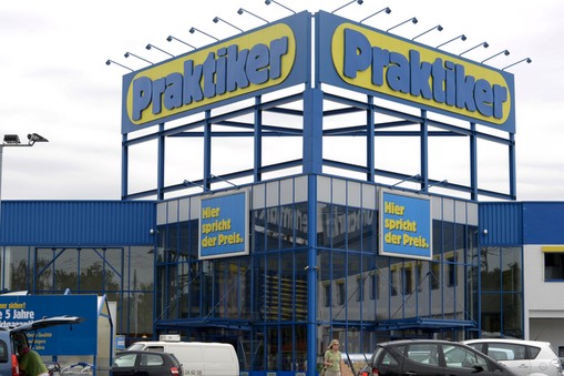 File picture shows the German do-it-yourself retailer Praktiker in Hamburg