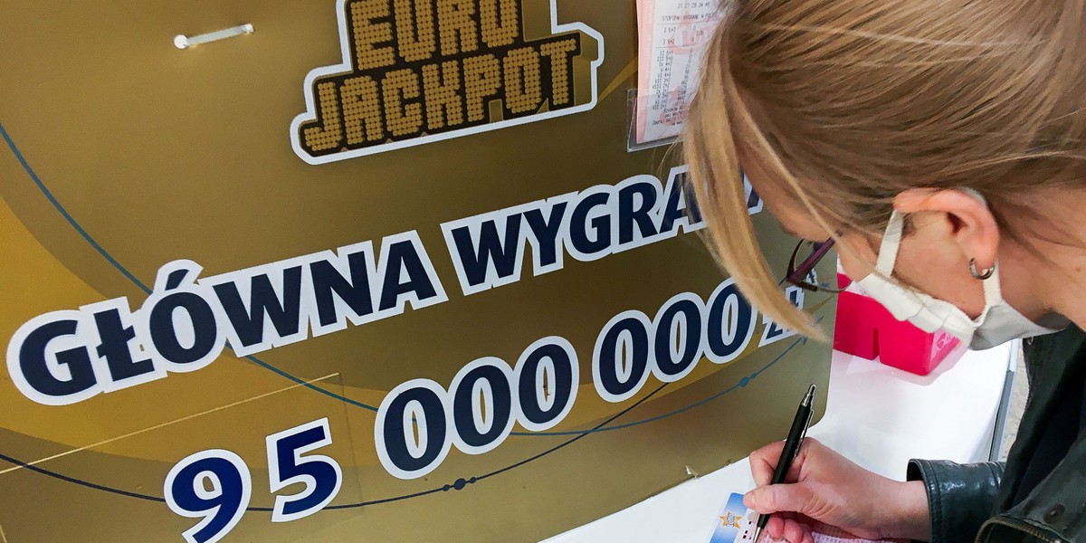 Odnotowana w piątek w Polsce wygrana I stopnia to druga główna wygrana w Eurojackpot w naszym kraju. [Zdjęcie ilustracyjne]