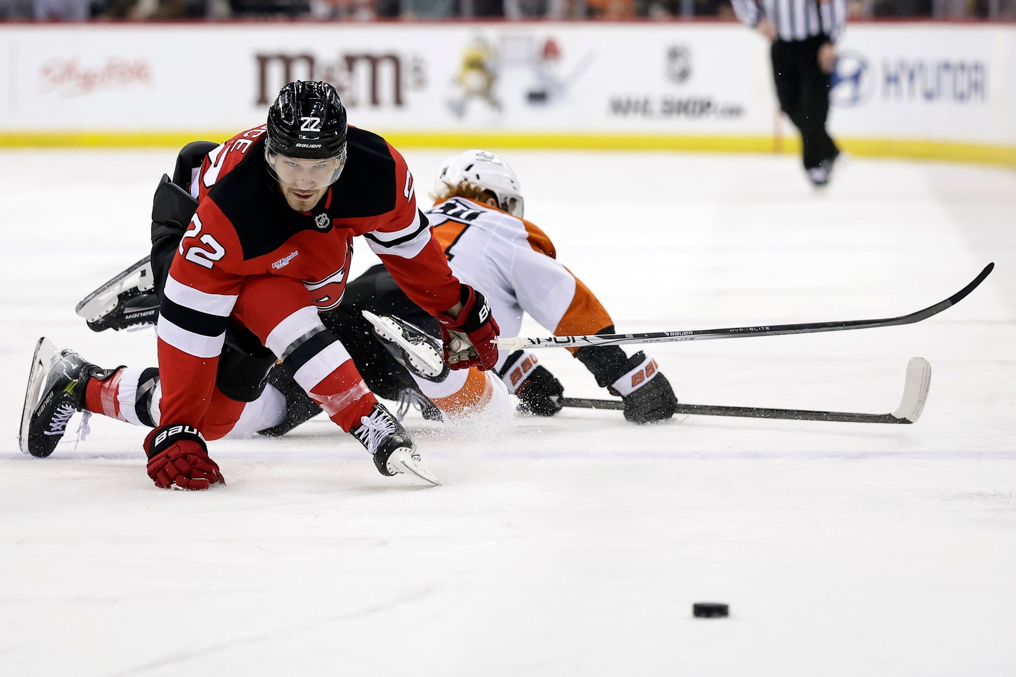 Zápas NHL: New Jersey Devils - Philadelphia Flyers.