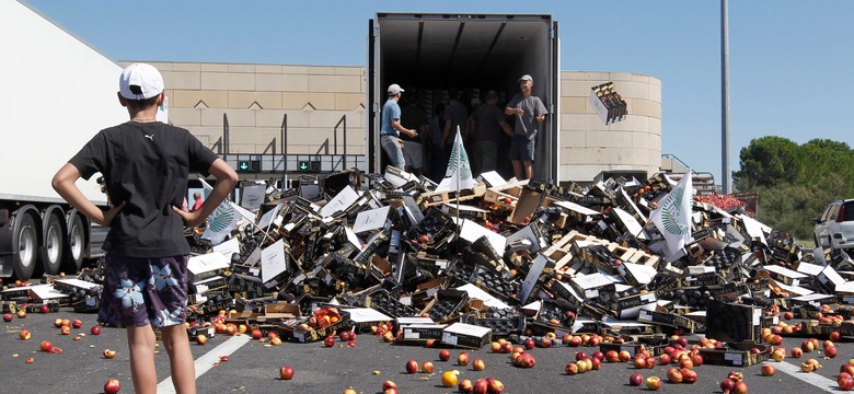Francuzi nie chcą hiszpańskich owoców