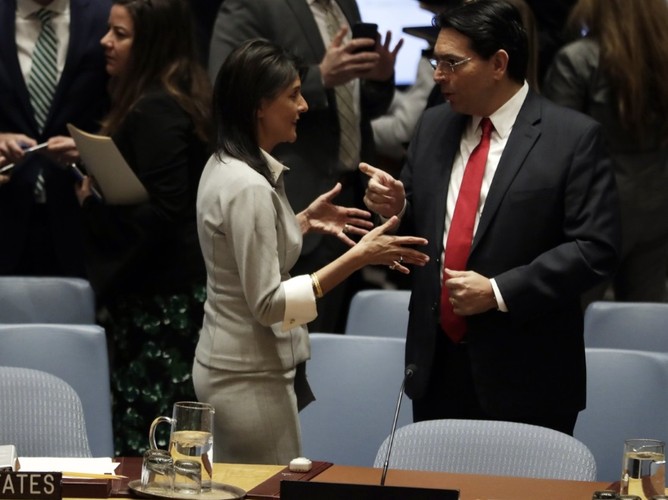 Nikki Haley i Danny Danon
