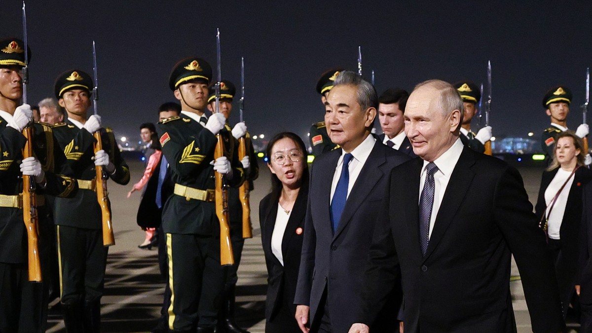 Vladimir Putin Kina