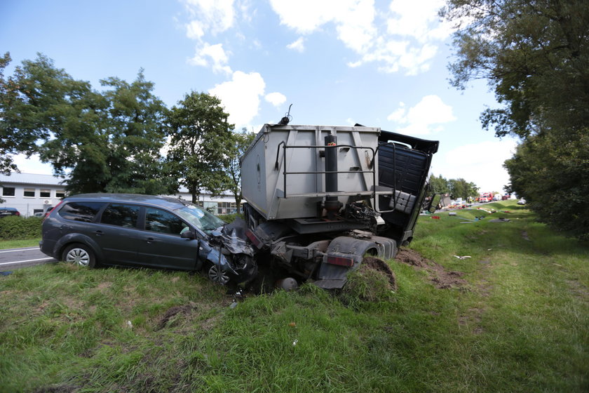 Wypadek na "trasie śmierci"