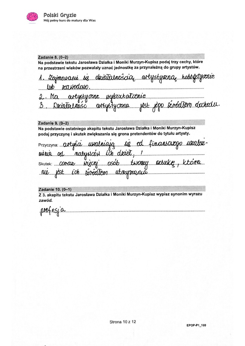 Matura 2024. Język polski - poziom podstawowy [ARKUSZE CKE i ODPOWIEDZI]