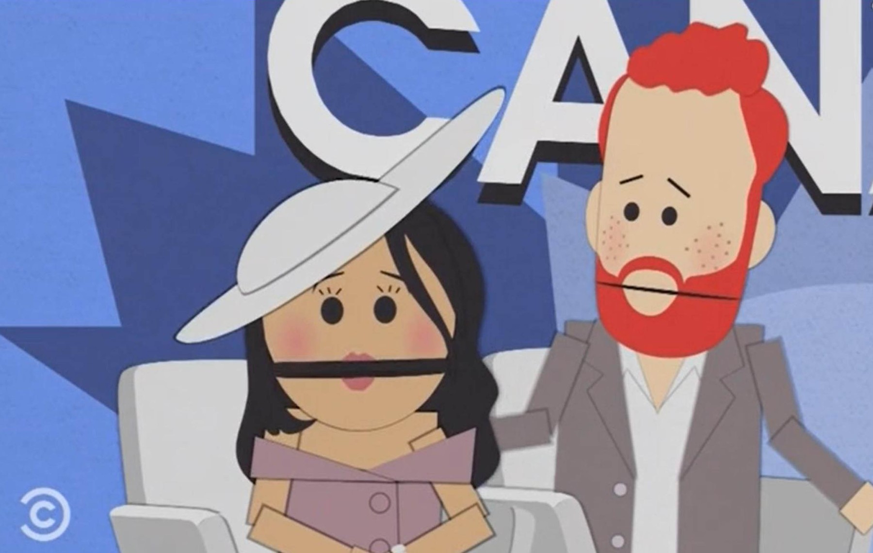 V jednej epizóde seriálu Mestečko South Park si z nej a Harryho tvorcovia tvrdo uťahovali.