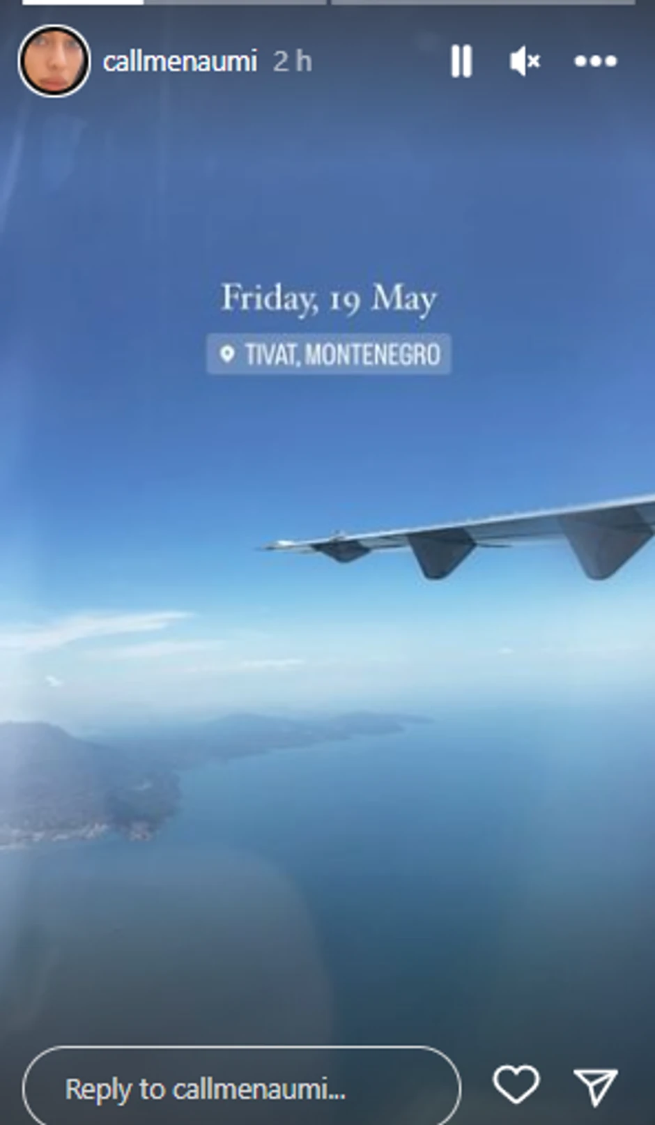 Mina i Ognjen otputovali avionom u Crnu Goru