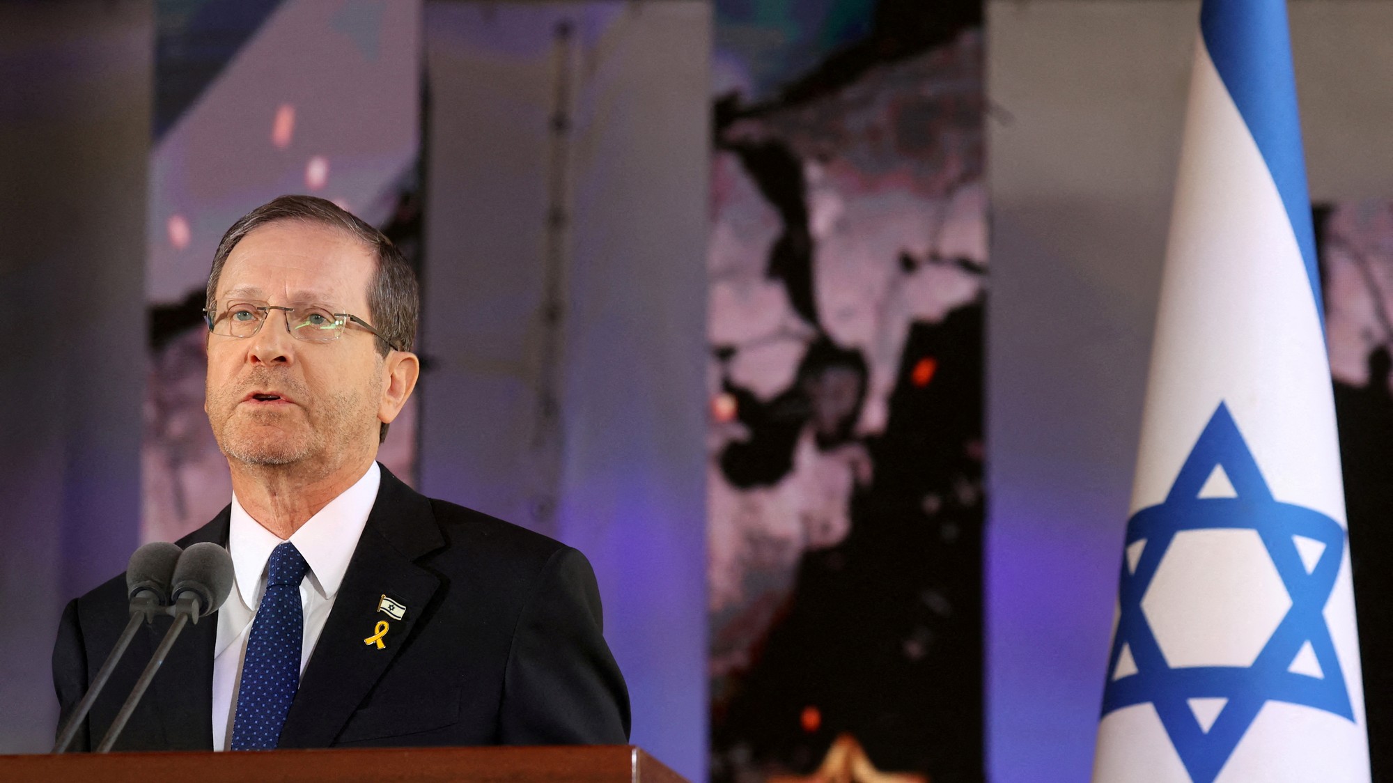 Izraelský prezident Jicchak Herzog, GIL COHEN-MAGEN/ REUTERS