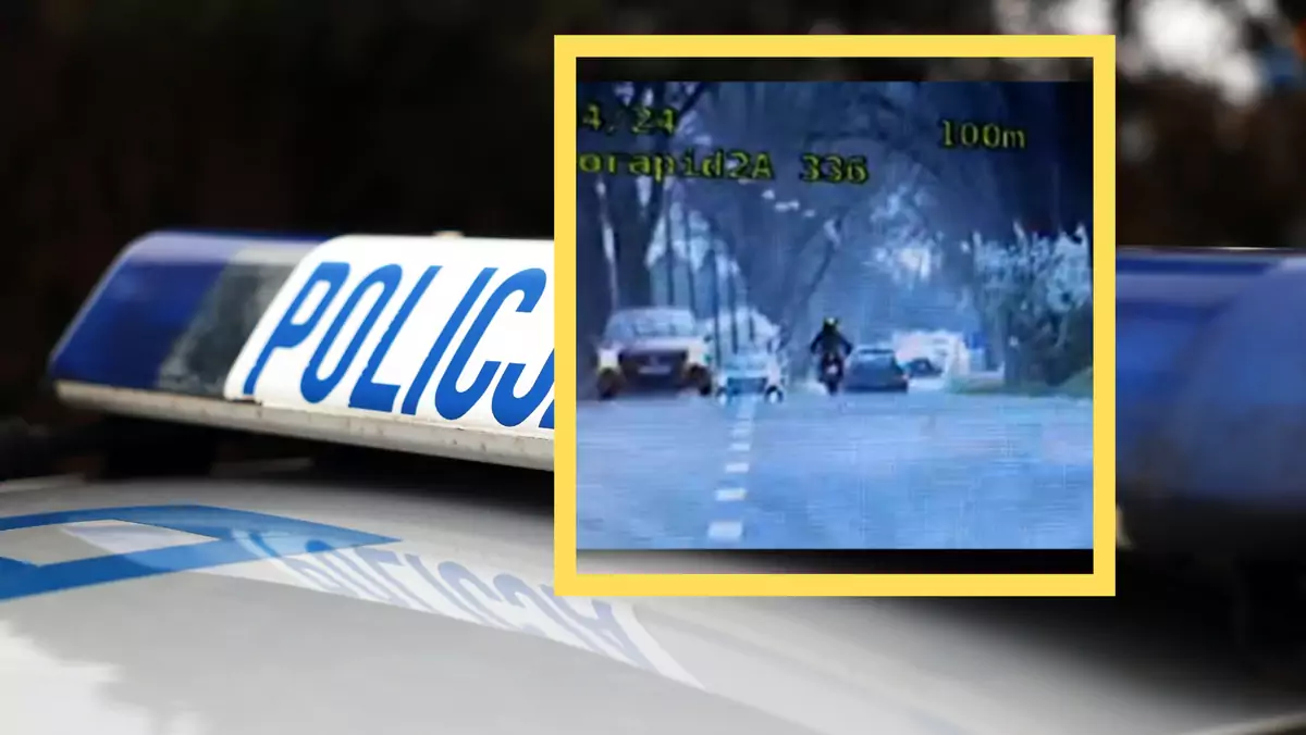 Motocyklista w godzinę stracił prawo jazdy (Screen: Policja.pl)