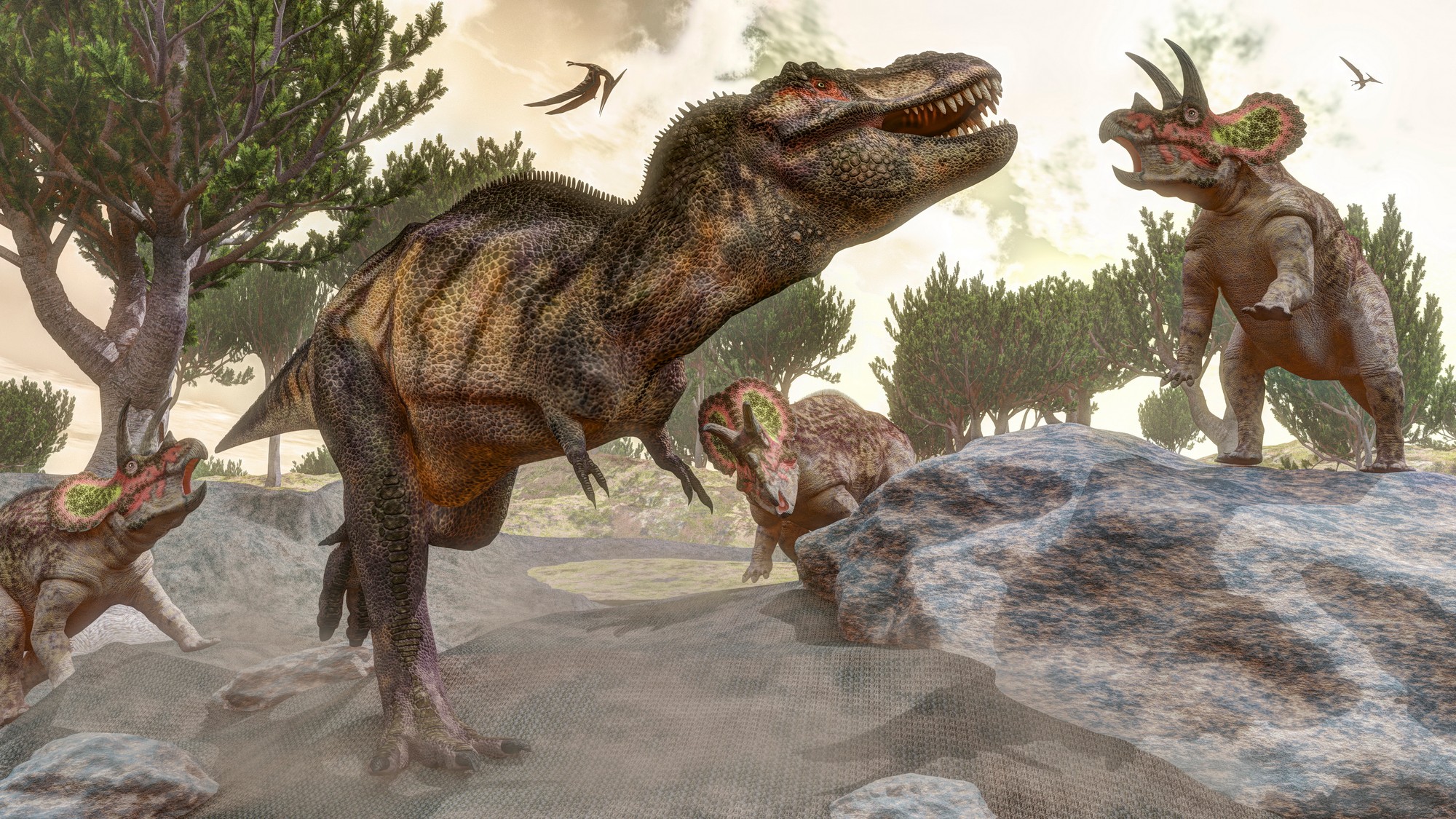 Dinosaury spôsobili tlak na rýchlu reprodukciu.