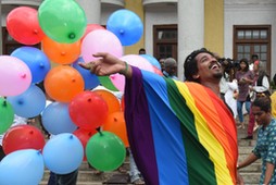 LGBT Community And Supporters Celebrate After SC Verdict Of Section 377