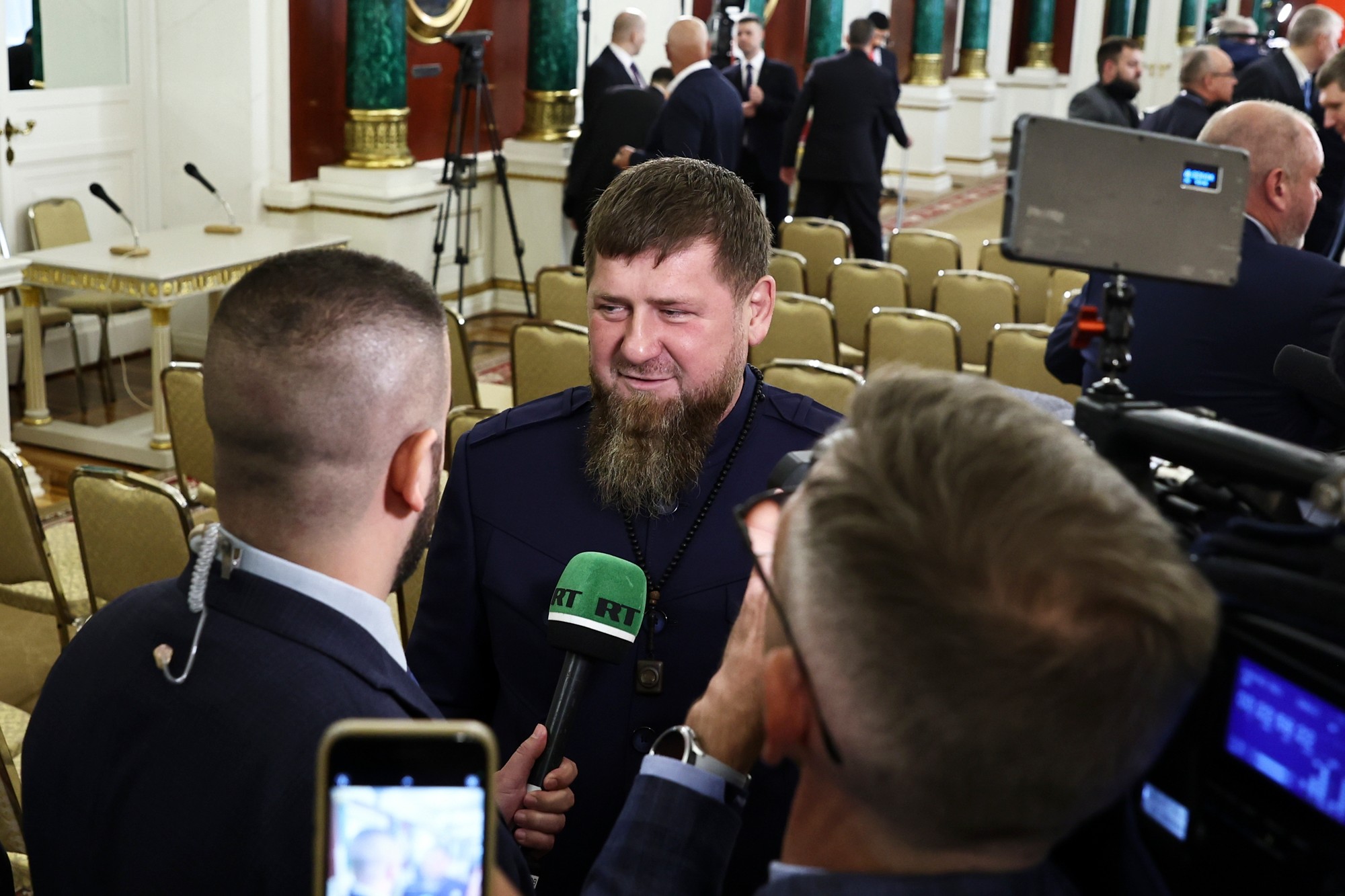 Čečenský vodca Ramzan Kadyrov.