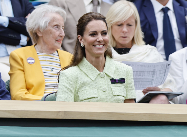 Wimbledon 2023: Kate Middleton podczas finału kobiet