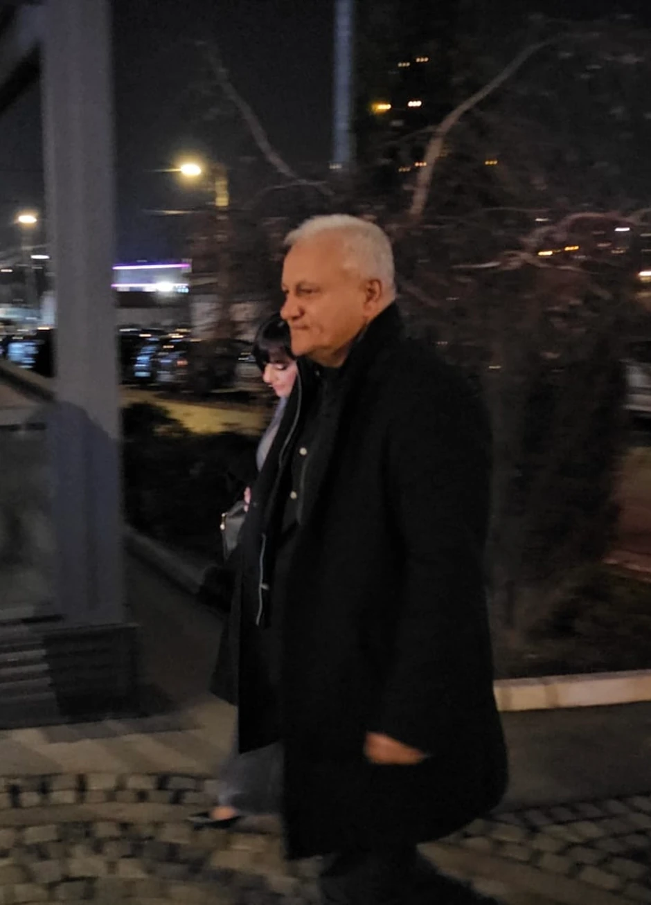 Mlađan Dinkić sa ženom