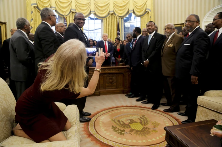 US President Donald Trump meets with the Historically Black Colleges and Universities 