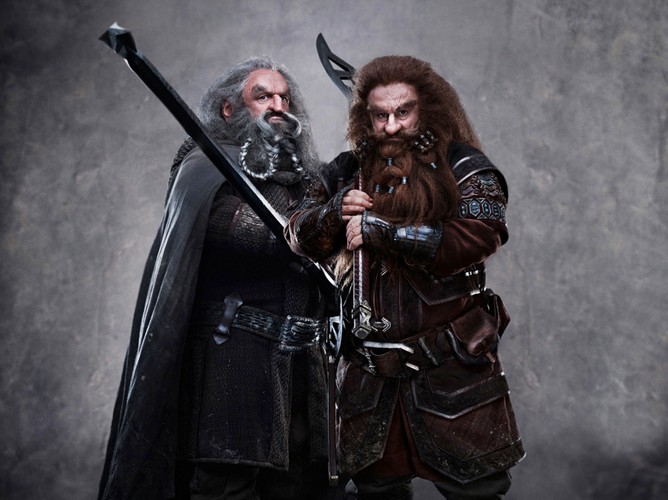 'Hobbit: Niezwykła podróż' (John Callen jako Oin i Peter Hambleton jako Gloin)