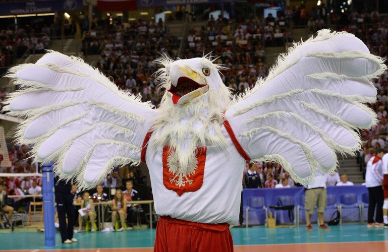 Kamil Stoch zabrał żonę na mecz polskich siatkarzy w Lidze Światowej