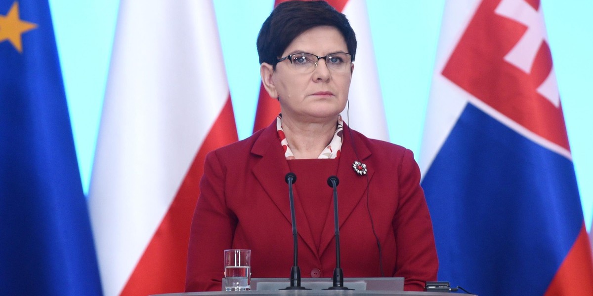 Beata Szydło skarży się na Donalda Tuska