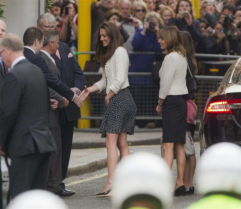 William i Kate pozdrawiali tłum