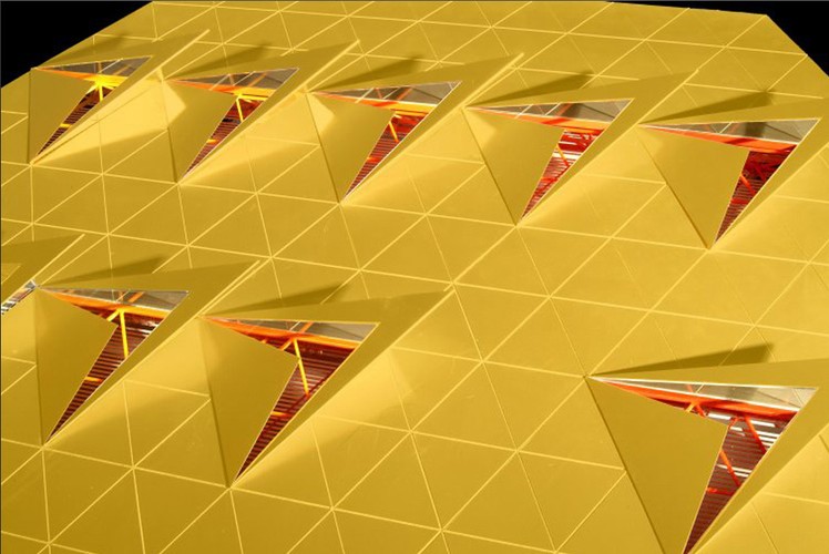 Fragment dachu hali odlotów