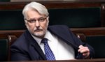 Waszczykowski stawia sprawę jasno. „Wówczas odwołam Przyłębskiego”