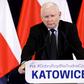 Jarosław Kaczyński podczas wizyty w Katowicach