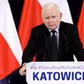 Jarosław Kaczyński podczas wizyty w Katowicach