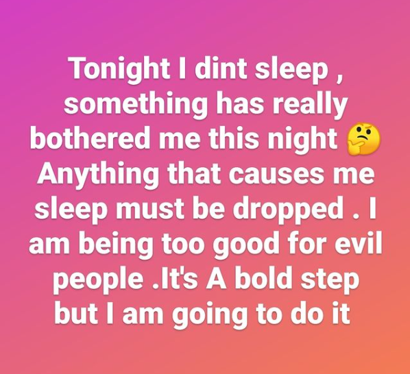 I am being too good for evil people- Akothee's morning post leaves fans worried