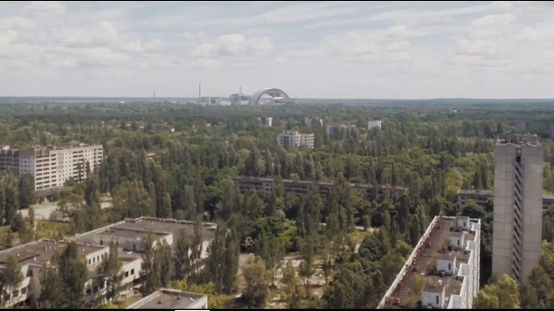 Czarnobyl z lotu ptaka, czyli jak wygląda strefa 30 lat po katastrofie