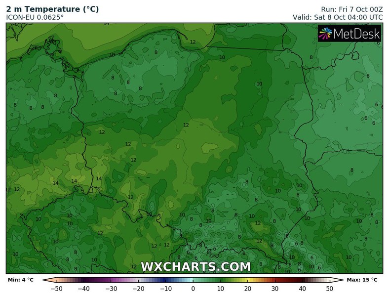 Temperatura będzie zróżnicowana