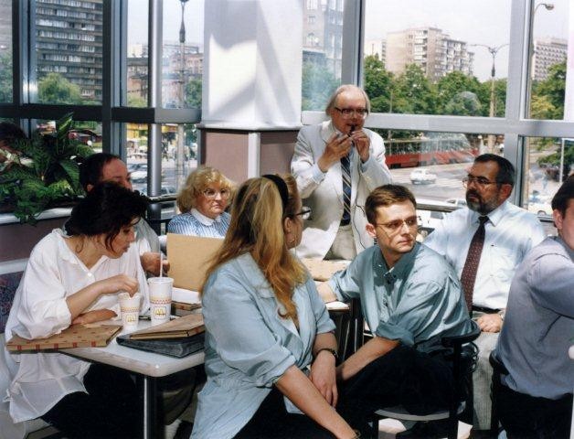 Otwarcie restauracji McDonald's w Warszawie