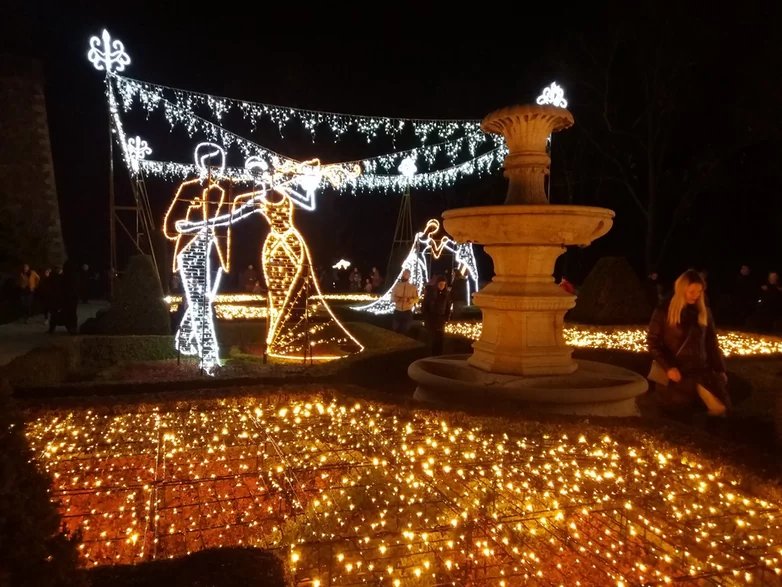 Iluminacje Zamek Książ