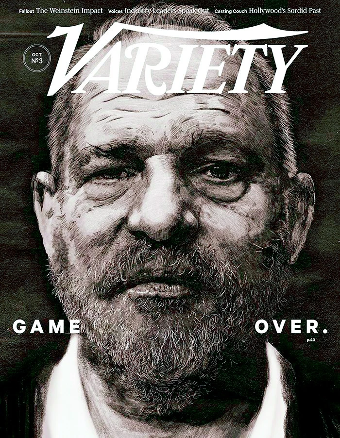 Harvey Weinstein, okładka "Variety"