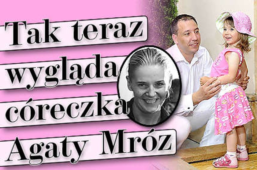 Tak teraz wygląda córka Agaty Mróz