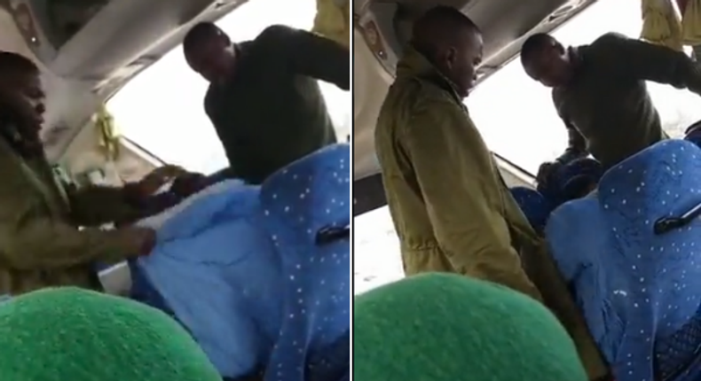 NYS servicemen caught on camera assaulting a civilian