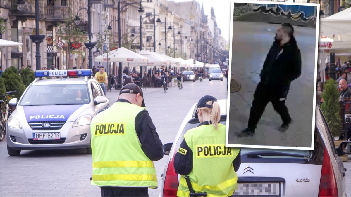 Rozpoznajesz go? Policja opublikowała zdjęcia po ataku na kobietę