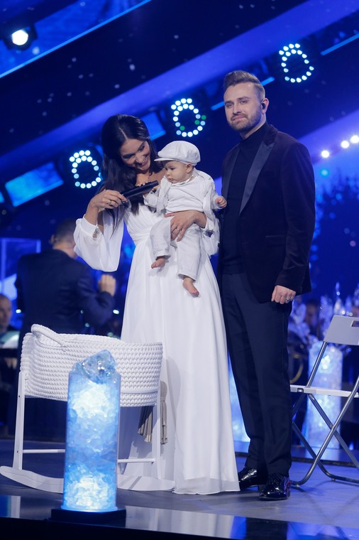 Tadeusz Seibert e Ida Nowakowska con su hijo